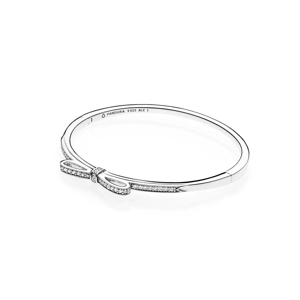 pandora işıltılı fiyonk bangle bileklik 590536cz