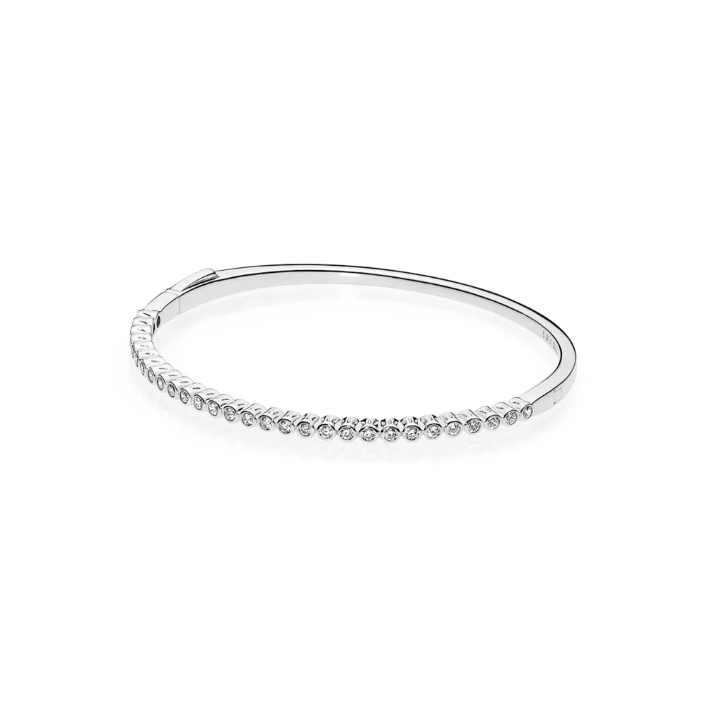 pandora kübik zirkonlu gümüş bangle bileklik 590531cz