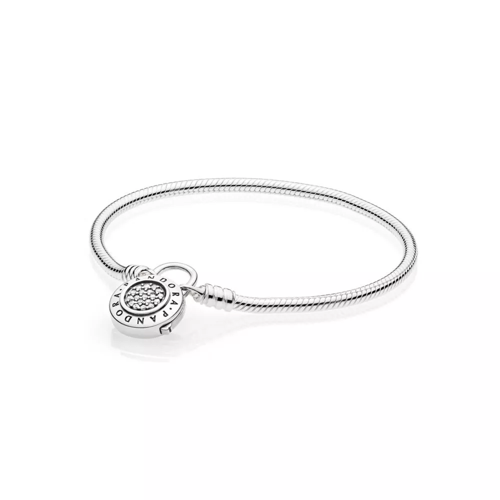 pandora moments gümüş bileklik pandora i̇mzalı klips 597092cz