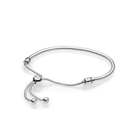 pandora moments saf gümüş bileklik 597125cz 2