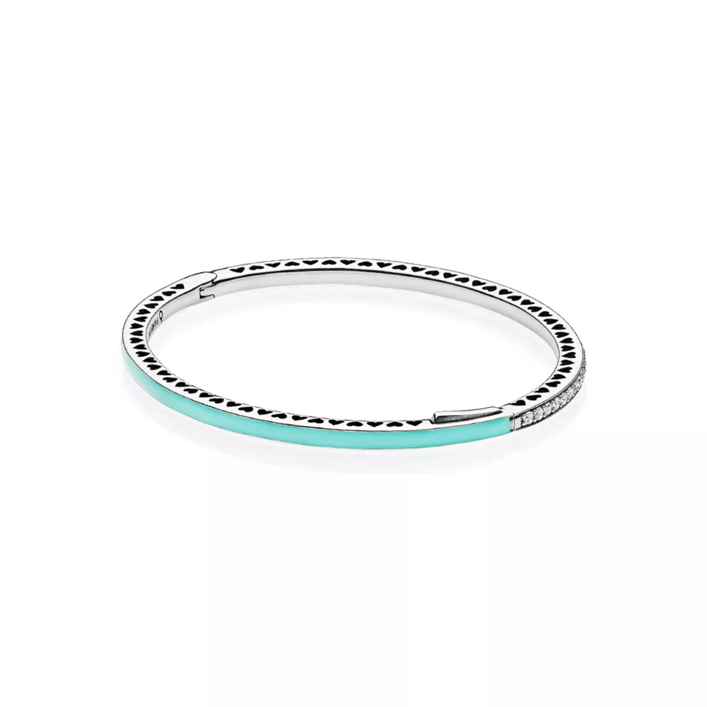 pandora saf gümüş pandora rose klips 590537en105