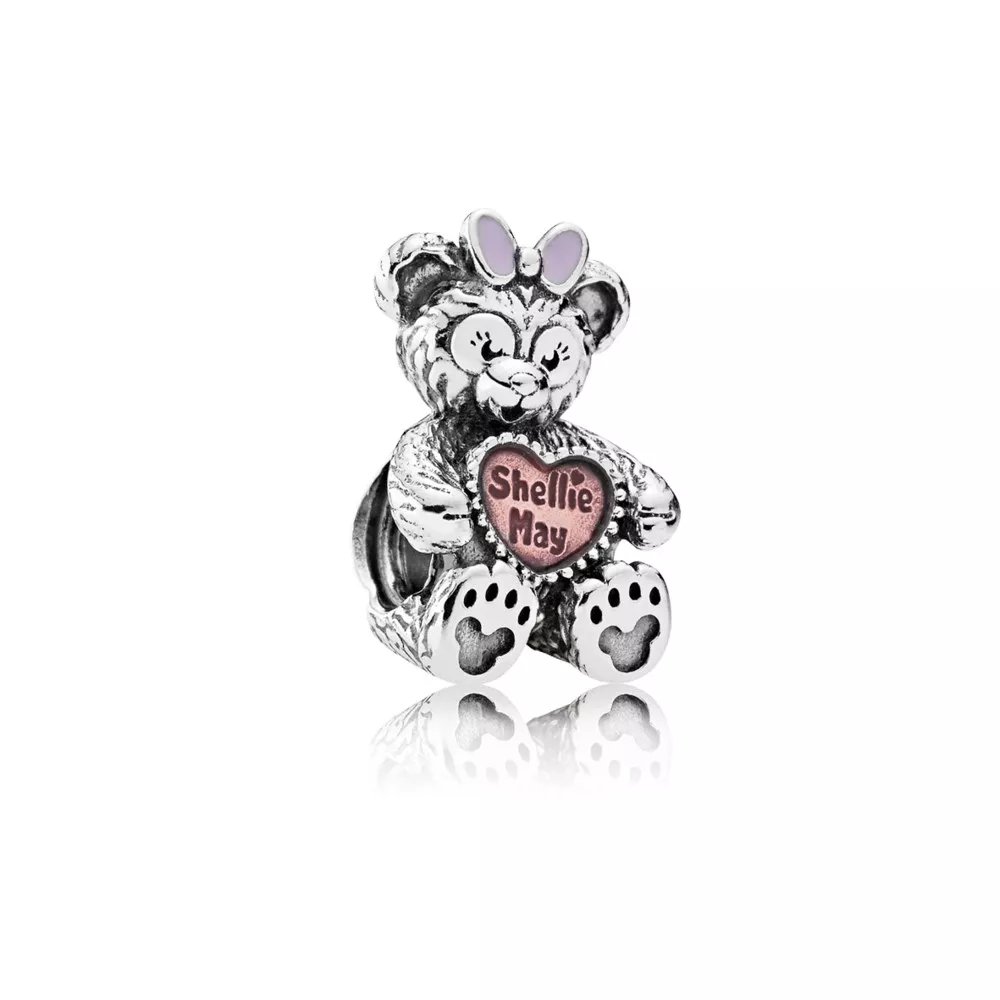 disney pandora charm shelliemay disney ayı ve kalp 792130enmx
