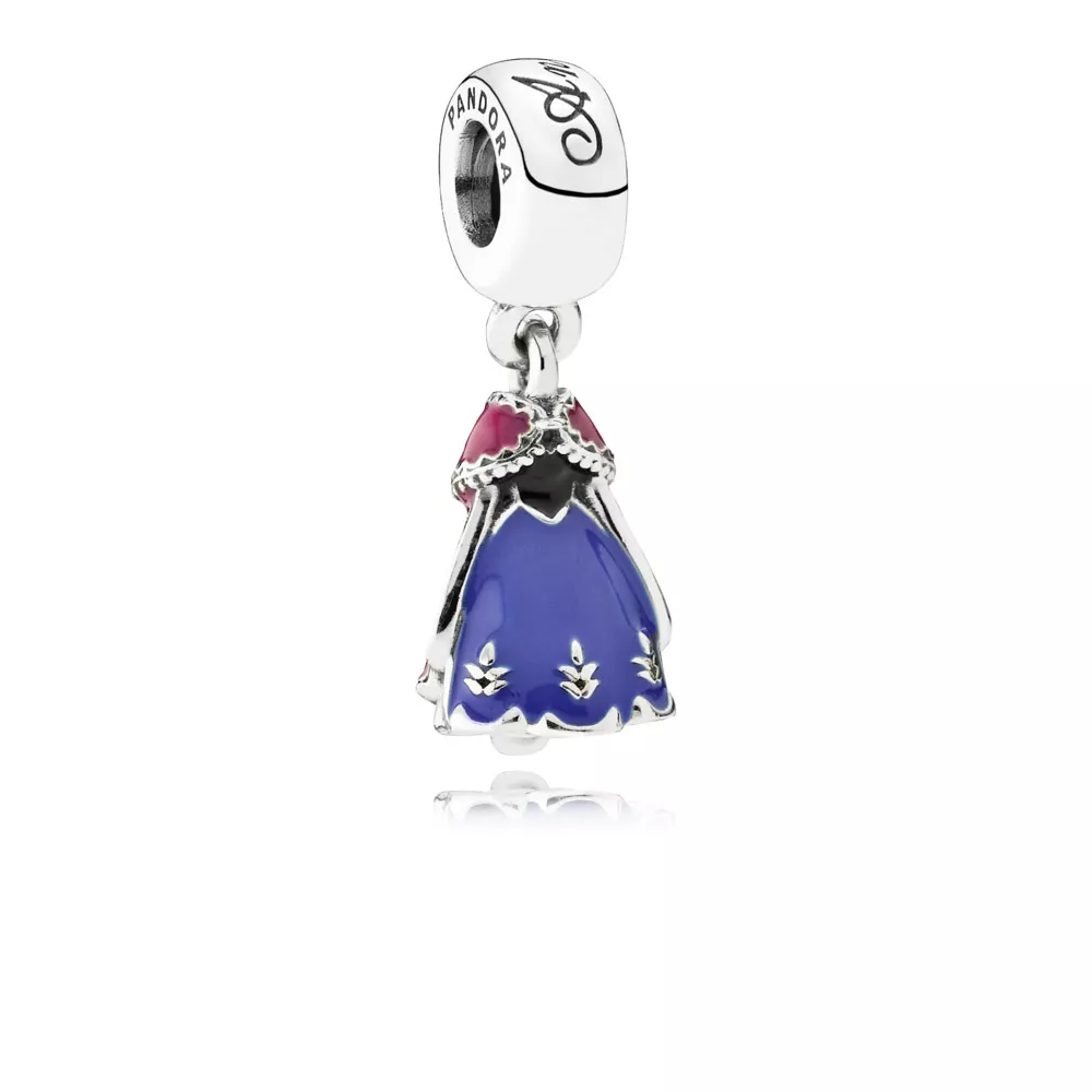 disney pandora sallantili charm anna elbisesi 791591enmx