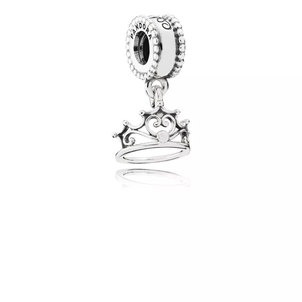 disney pandora sallantili charm ariel tiara silver dangle 791569