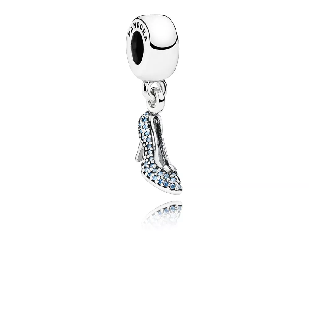 disney pandora sallantili charm cinderella parıltılı ayakkabı 791470cfl