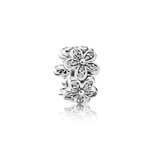 pandora ayraçlar charm göz kamaştıran papatyalar 792053cz