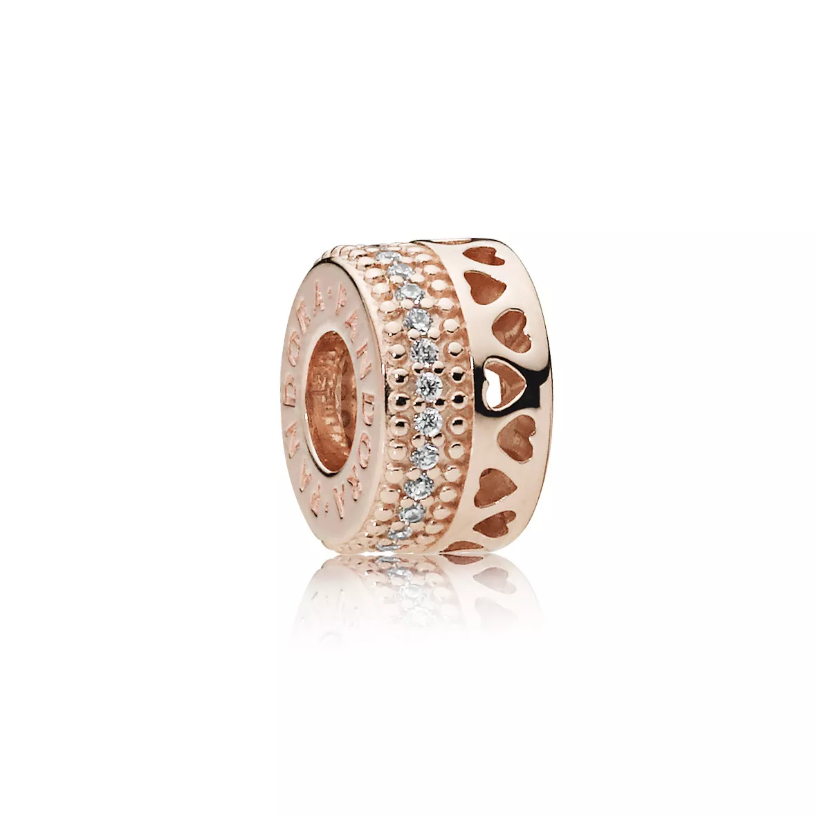pandora ayraçlar charm pandora kalpleri 787415cz