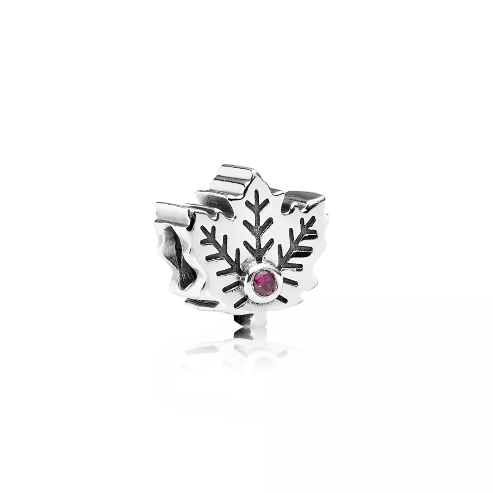 pandora charm akçaağaç yaprağı charm ı 791215sru