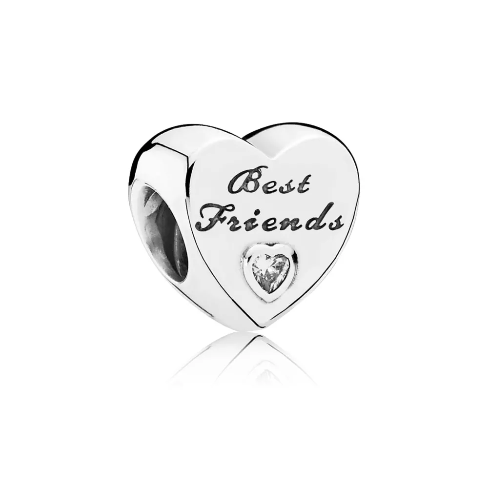 pandora charm arkadaşlık kalbi 791727cz