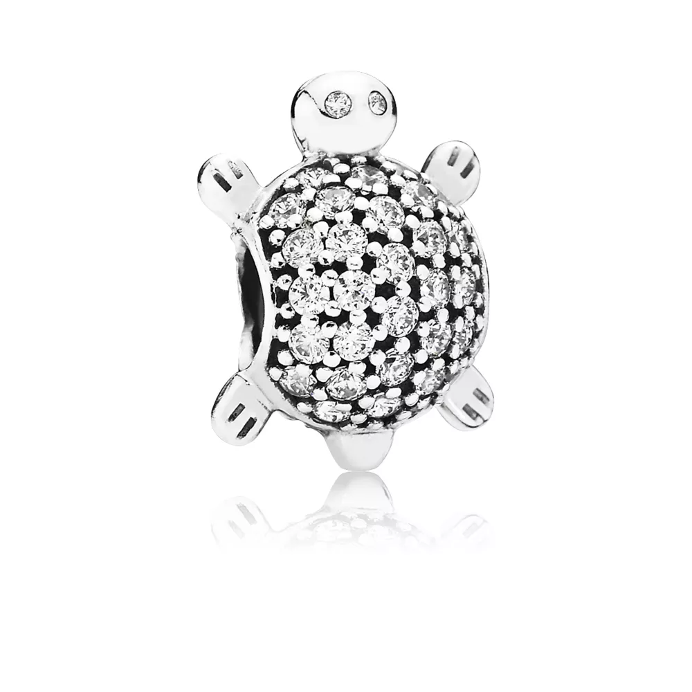 pandora charm deniz kaplumbağası 791538cz