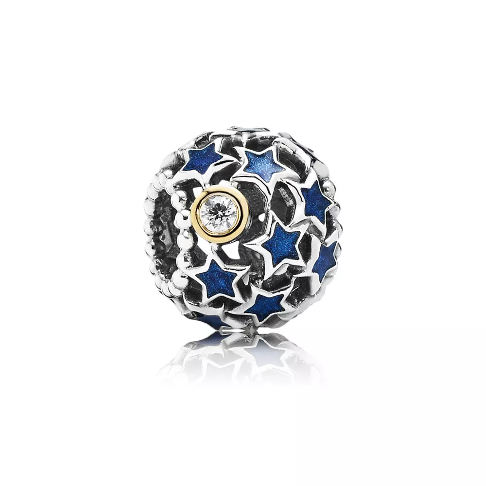 pandora charm gece gökyüzü 791371cz