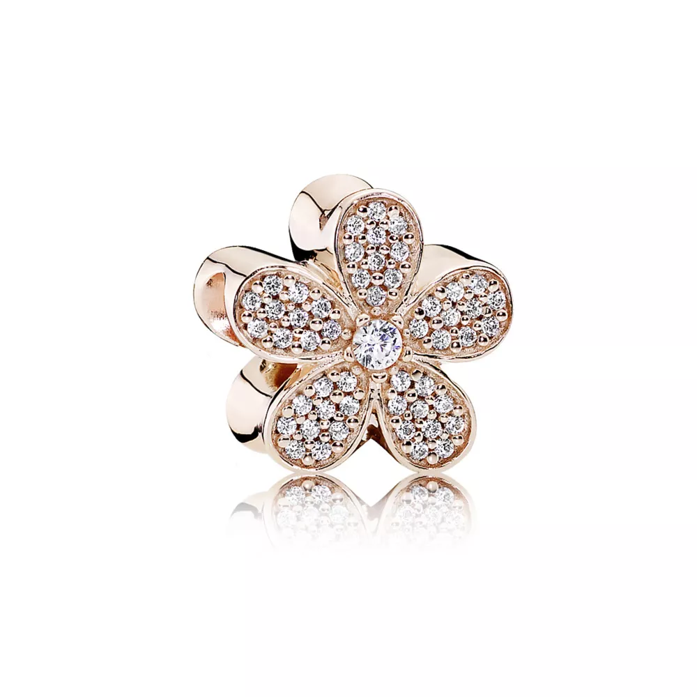 pandora charm göz kamaştıran papatya 781480cz