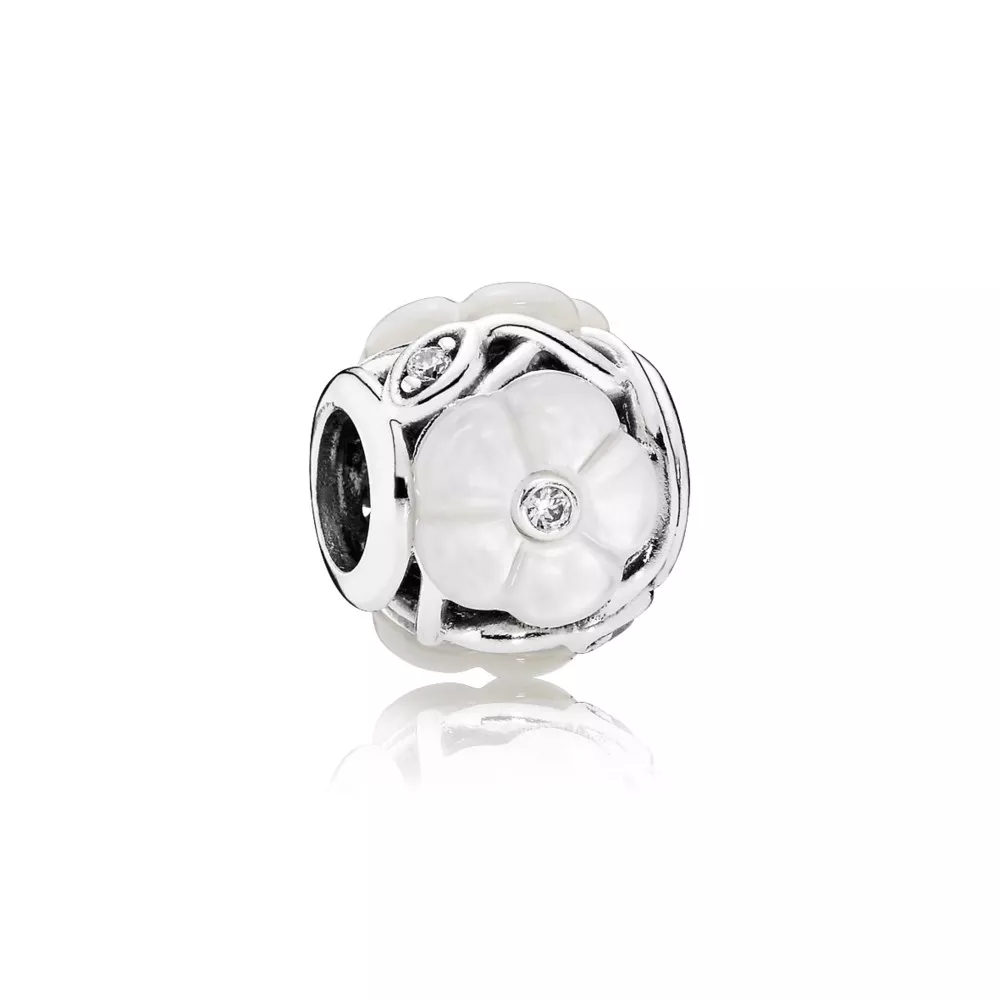 pandora charm işık saçan çiçekler 791894mop