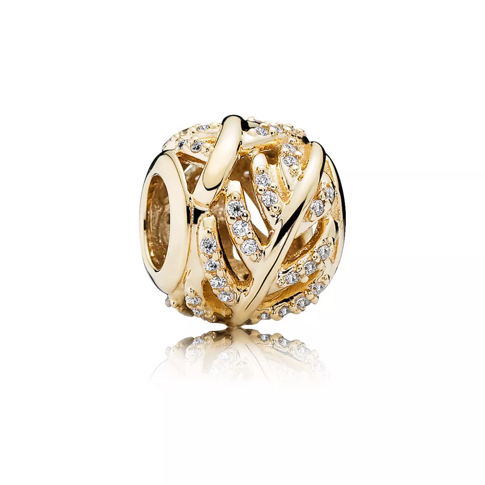 pandora charm işıltılı tüy 750831cz