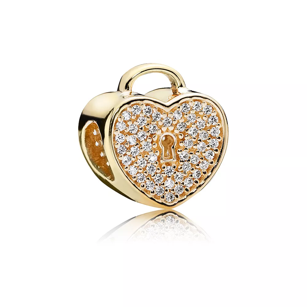 pandora charm kalbimin kilidi 750833cz
