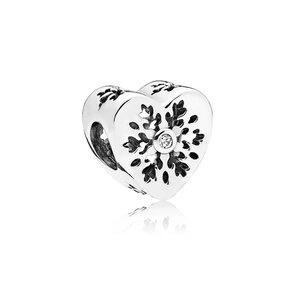 pandora charm kış kalbi 796359cz
