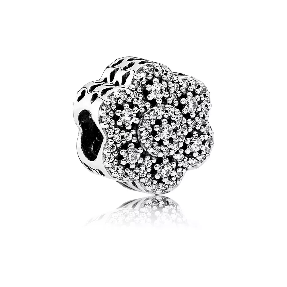 pandora charm kristalize çiçek 791998cz