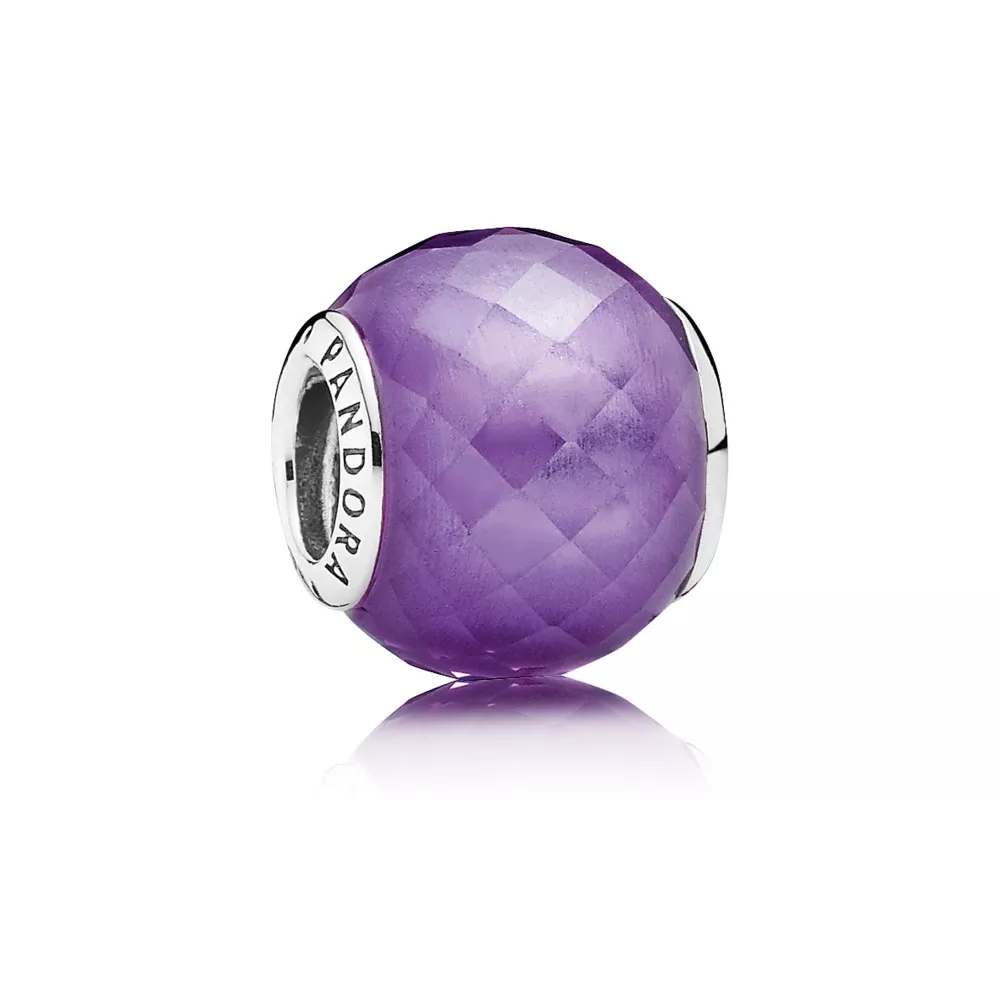 pandora charm mor zarif yüzeyler 791499acz
