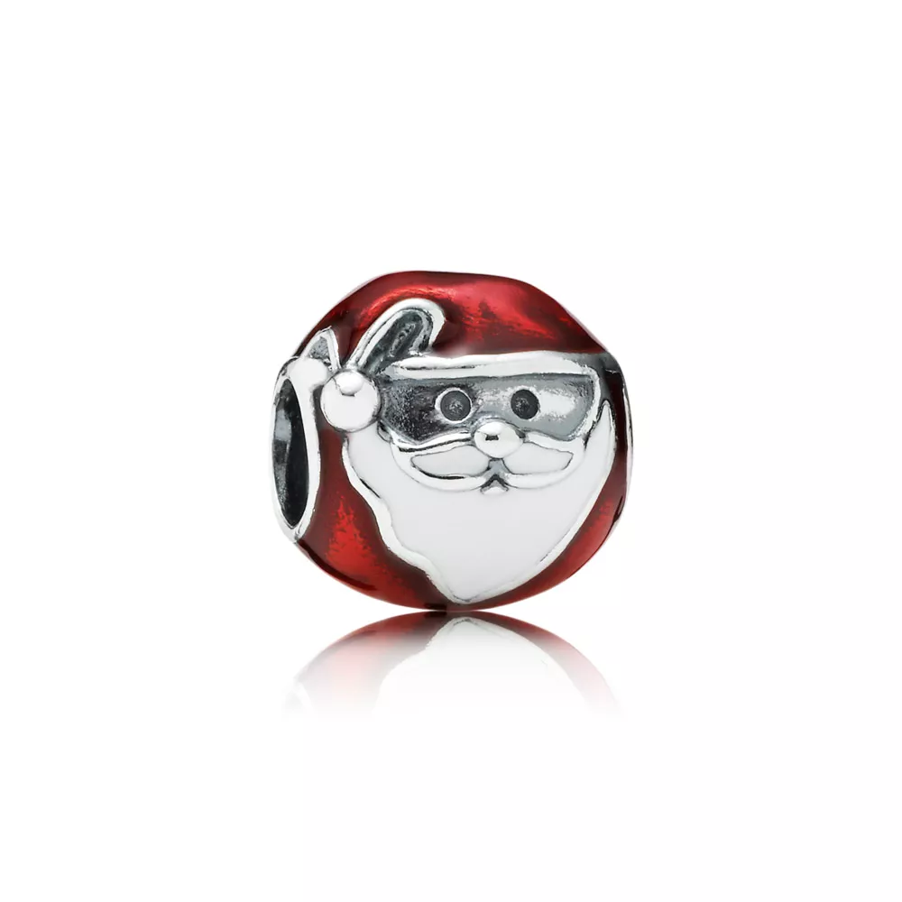 pandora charm neşeli noel baba 791405enmx