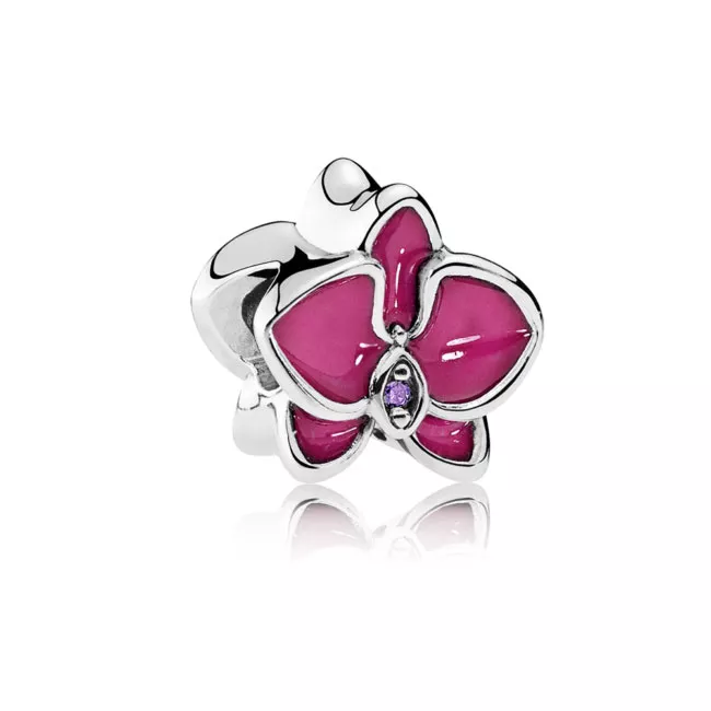 pandora charm orkide 792074en69