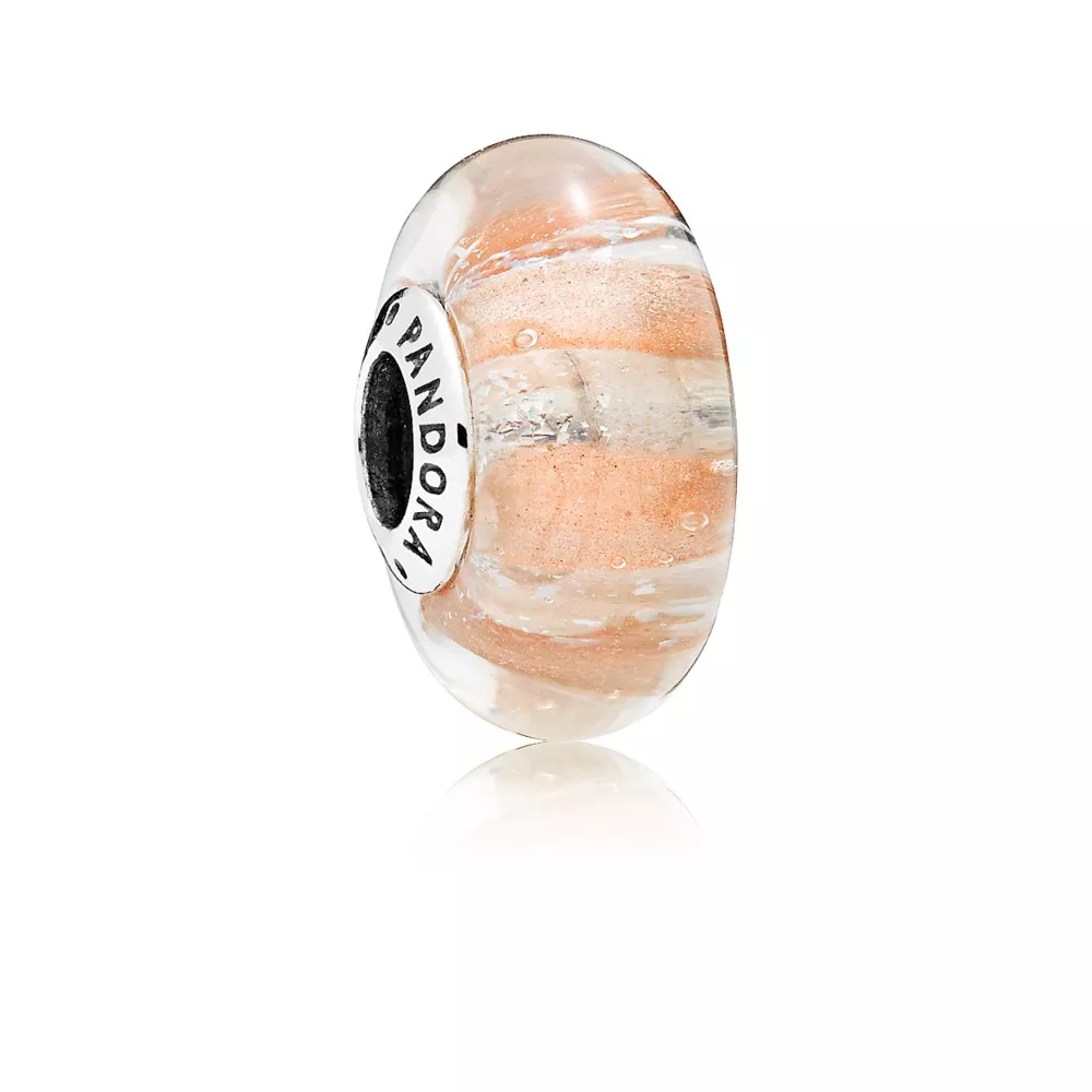 pandora charm parıltılı çizgili cam 796248