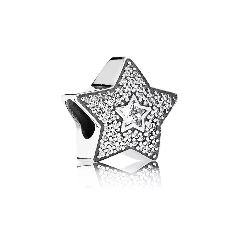 pandora charm pavé dilek yıldızı 791384cz