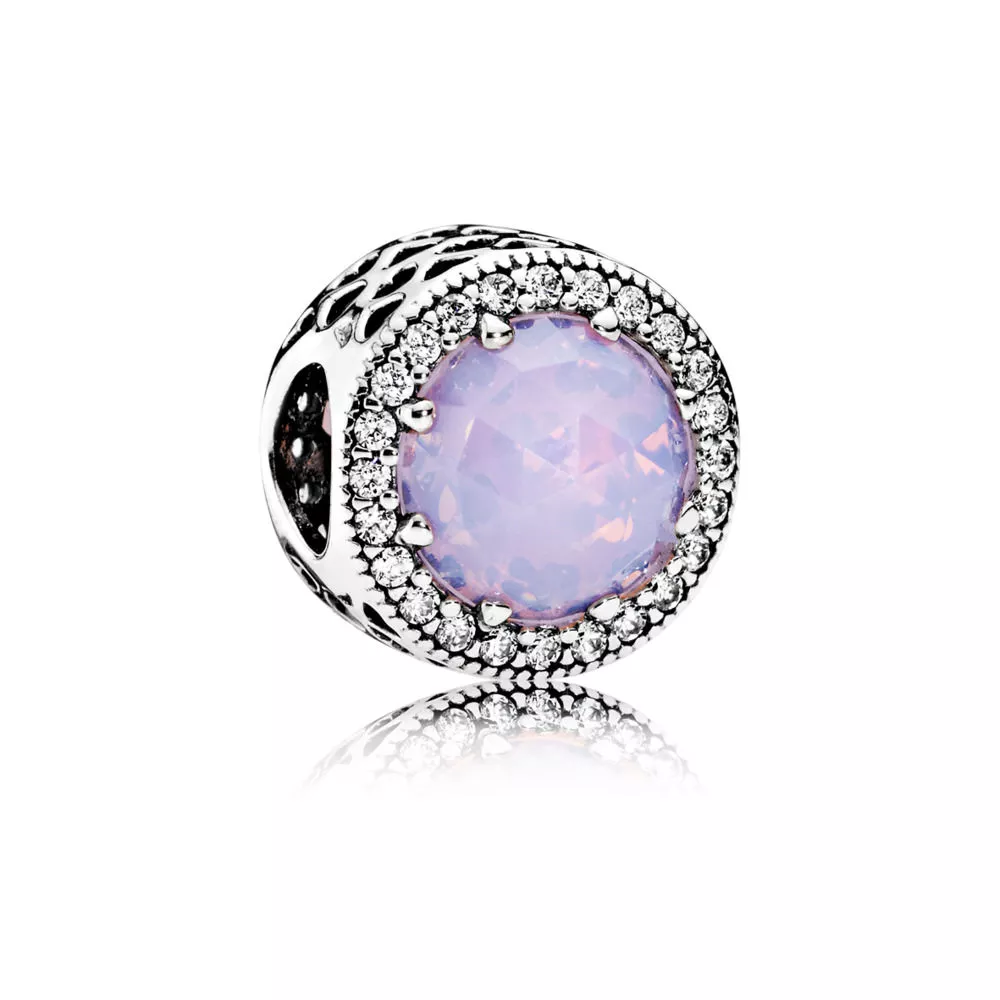pandora charm pembe işık saçan kalpler 791725nop