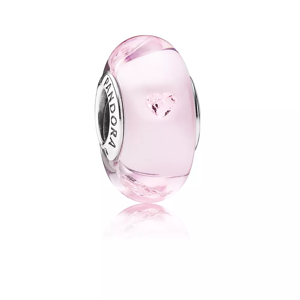pandora charm pembe kalp 791632pcz
