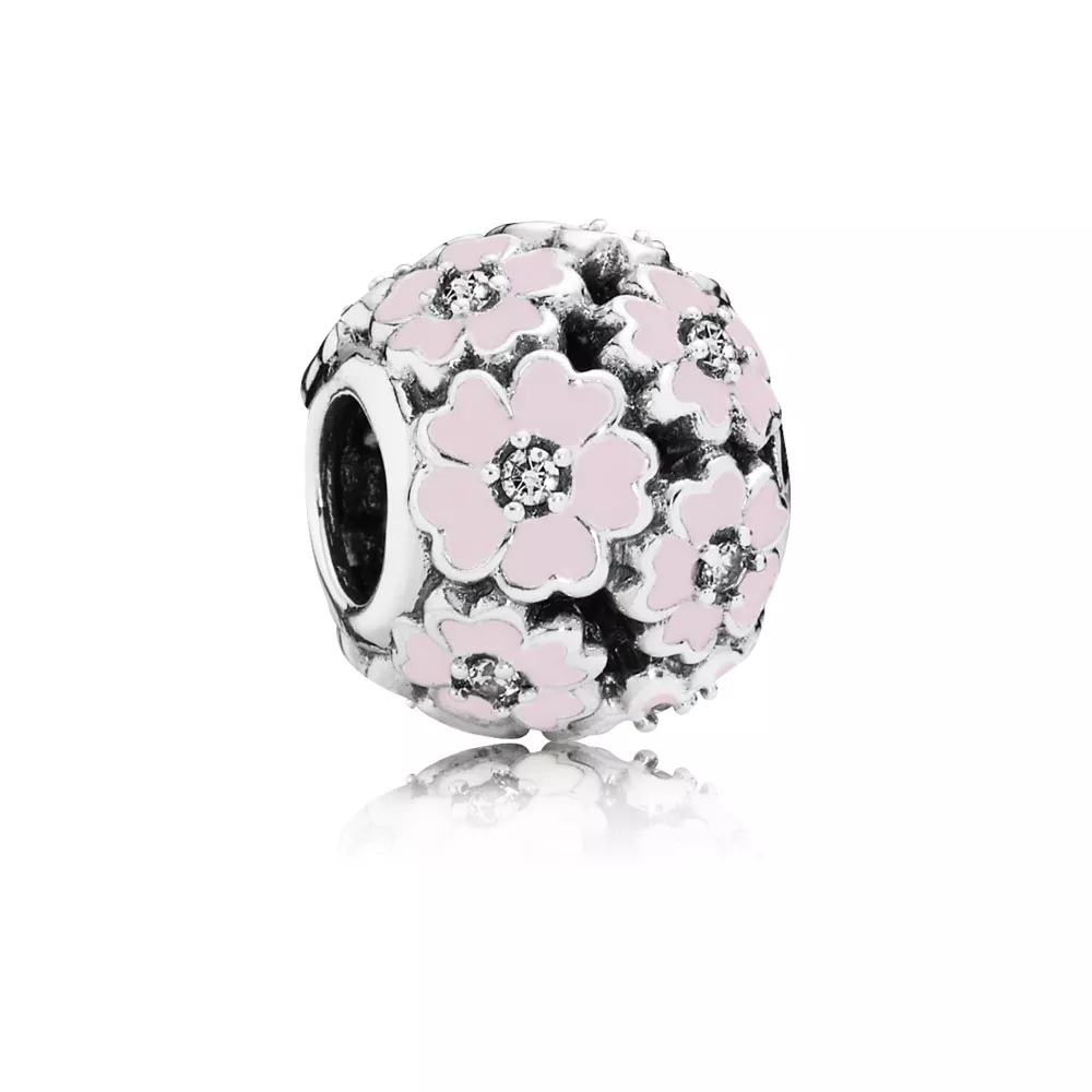 pandora charm pembe çuha çiçeği bahçesi 791488en68