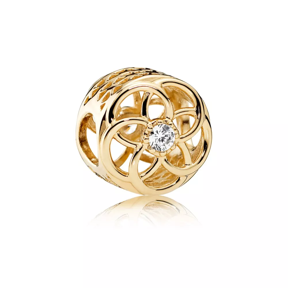 pandora charm sevgi çiçeği 750598cz
