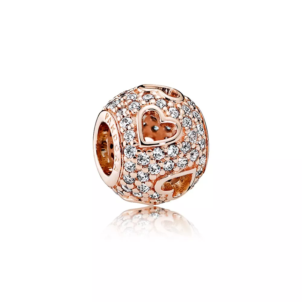 pandora charm titrek kalpler 781426cz