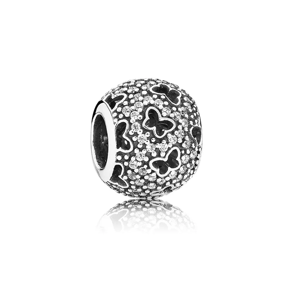 pandora charm titrek kelebekler 791482cz