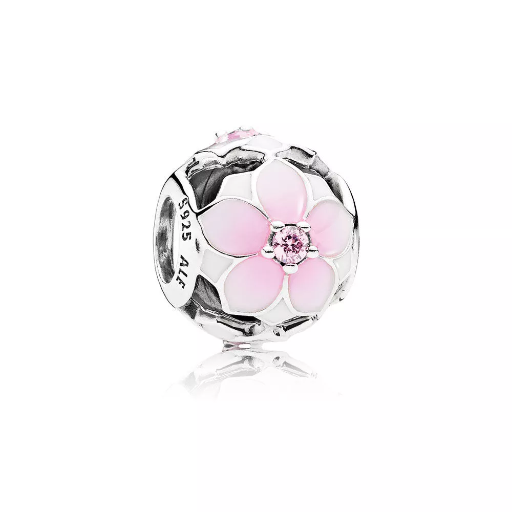 pandora charm yeni açan manolya 792087pcz