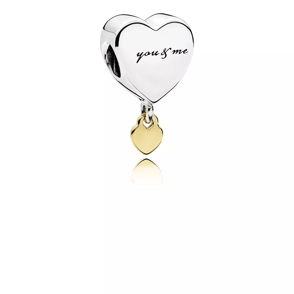 pandora charm çift kalp 796558
