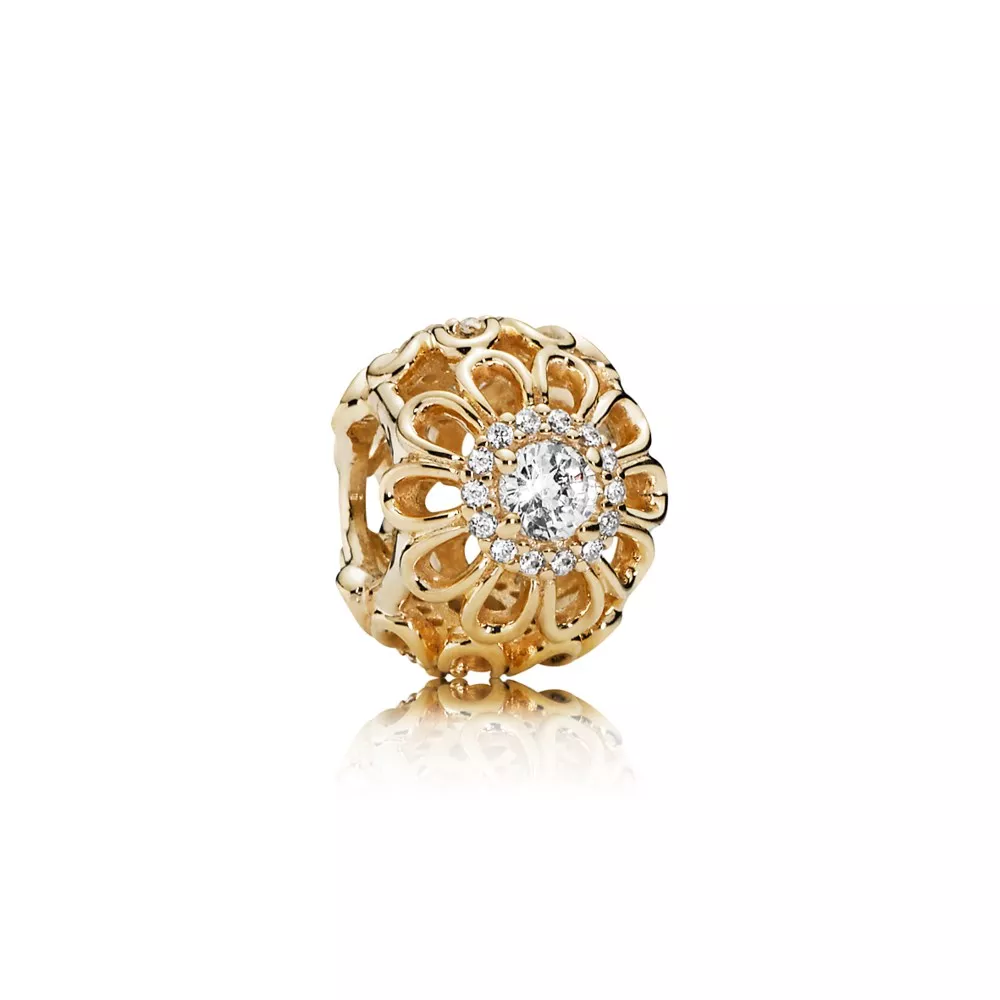 pandora charm çiçeksi mükemmellik kafes i̇şi 750836cz