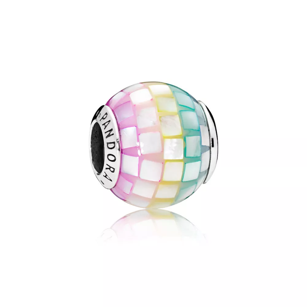 pandora charm çok renkli mozaik 797183mpr