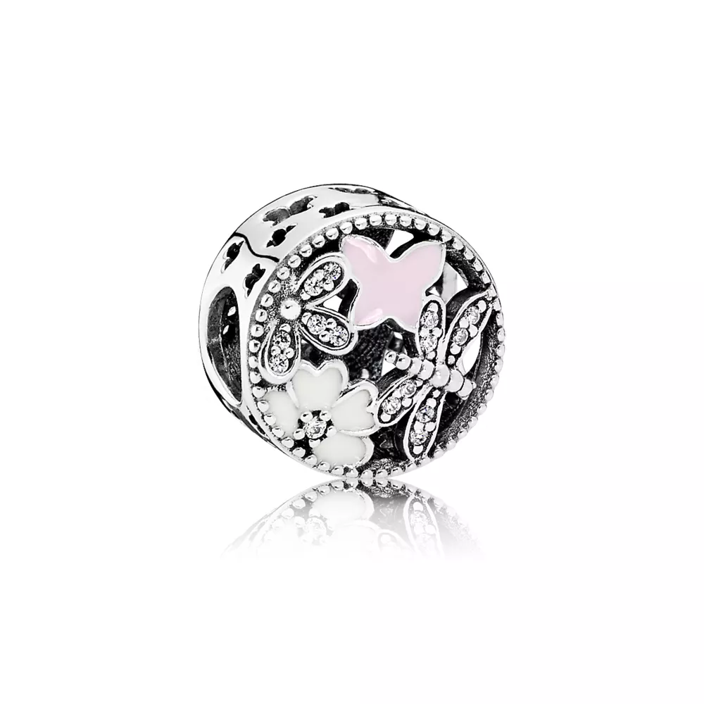 pandora charm şiirsel çiçekler 791842enmx