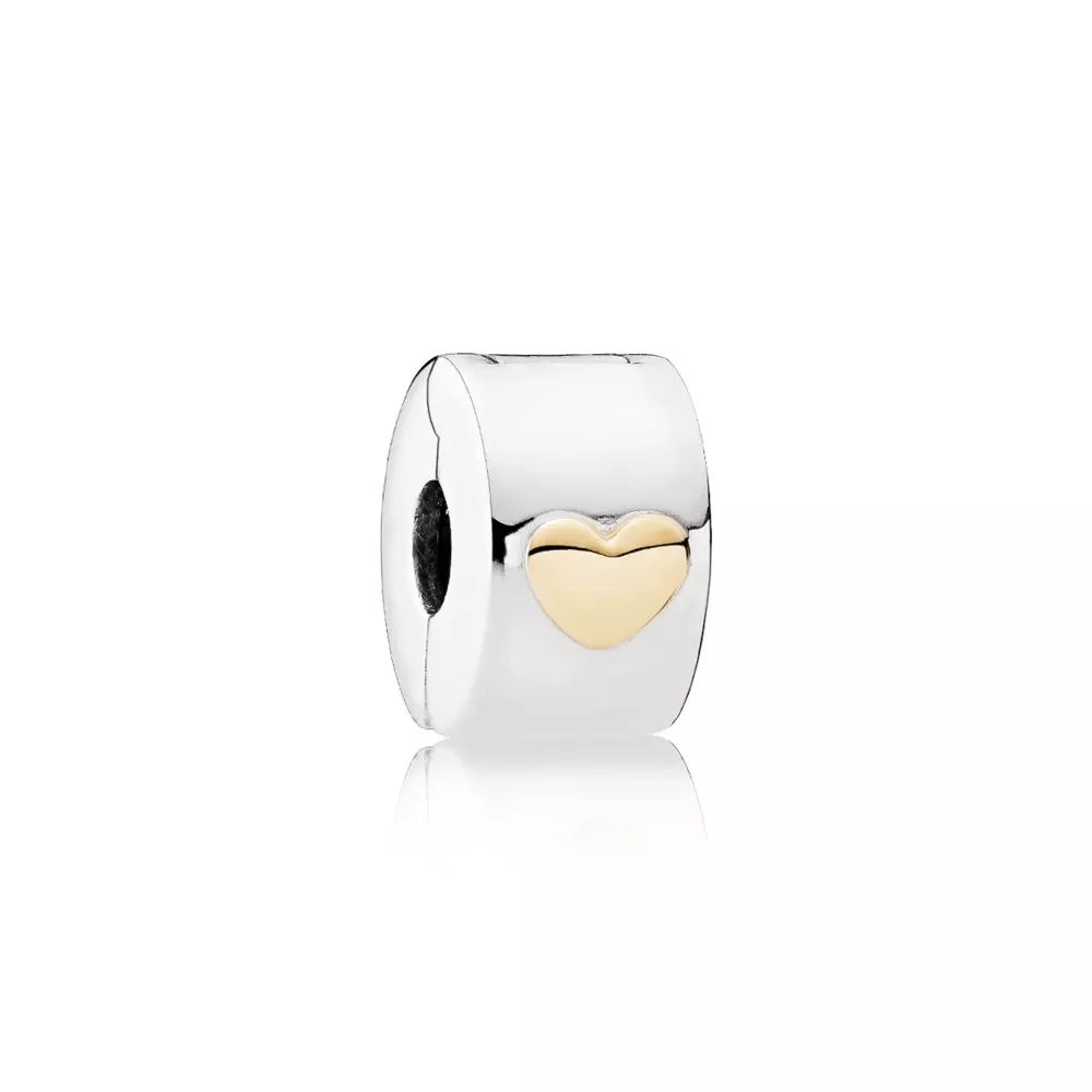 pandora clip classic heart clip 792080