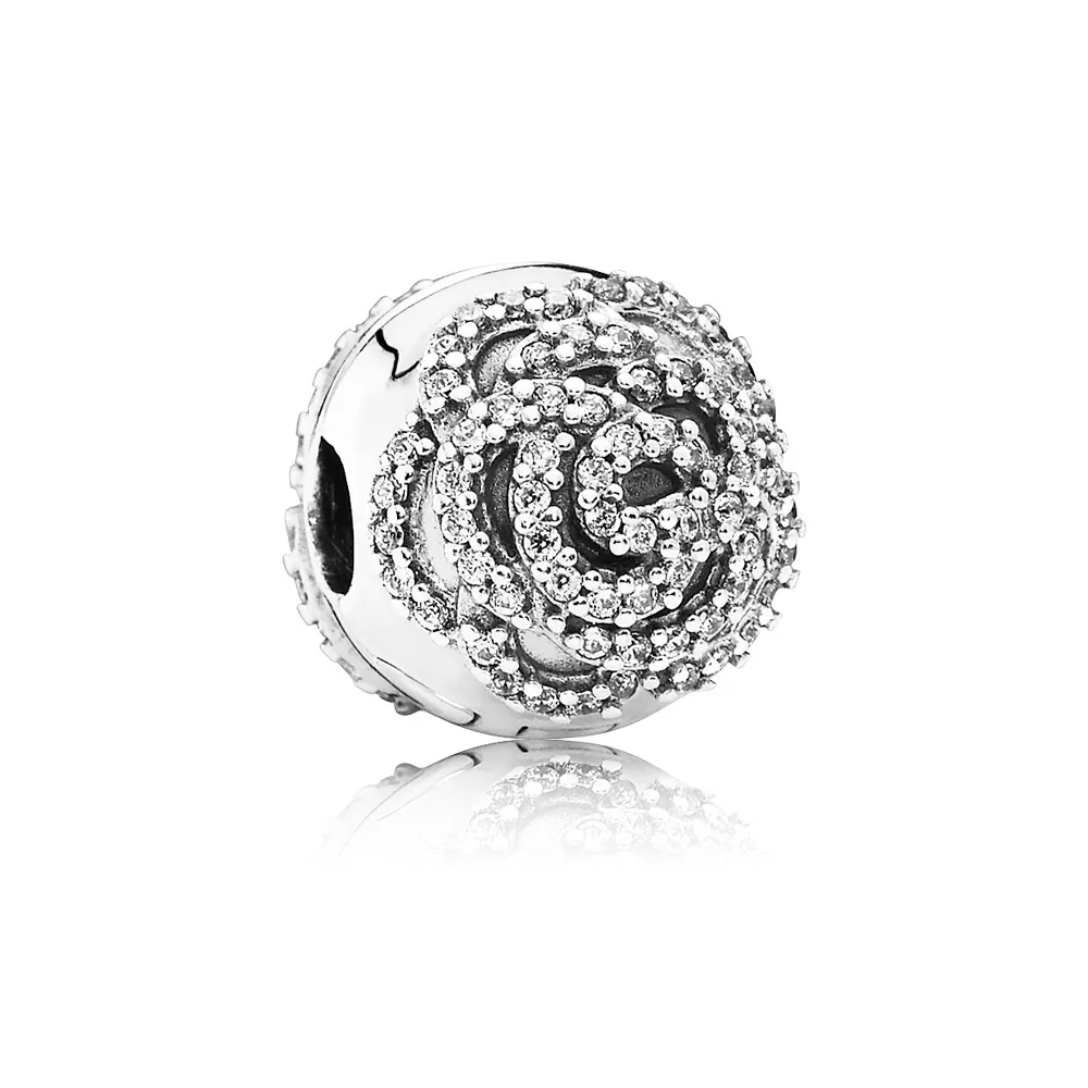 pandora clip işıldayan gül 791529cz
