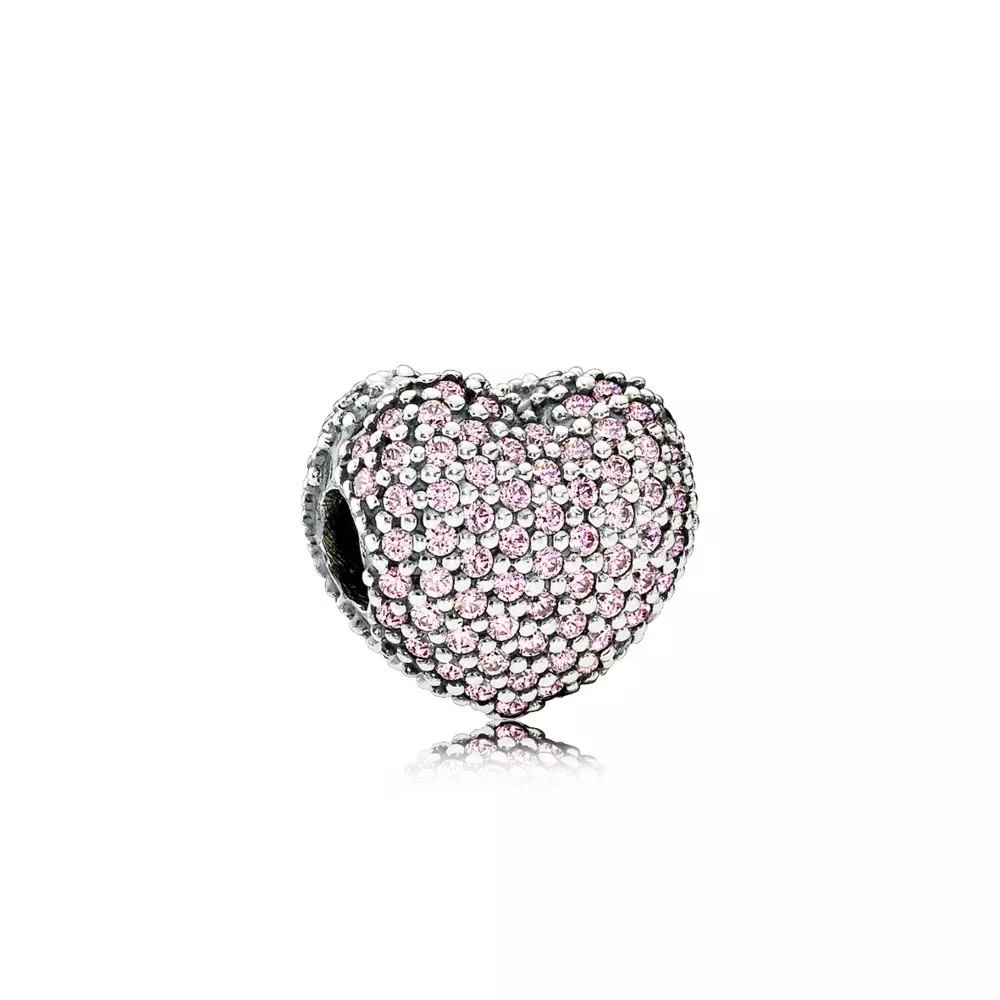 pandora clip pembe pavé kalbini aç 791427pcz