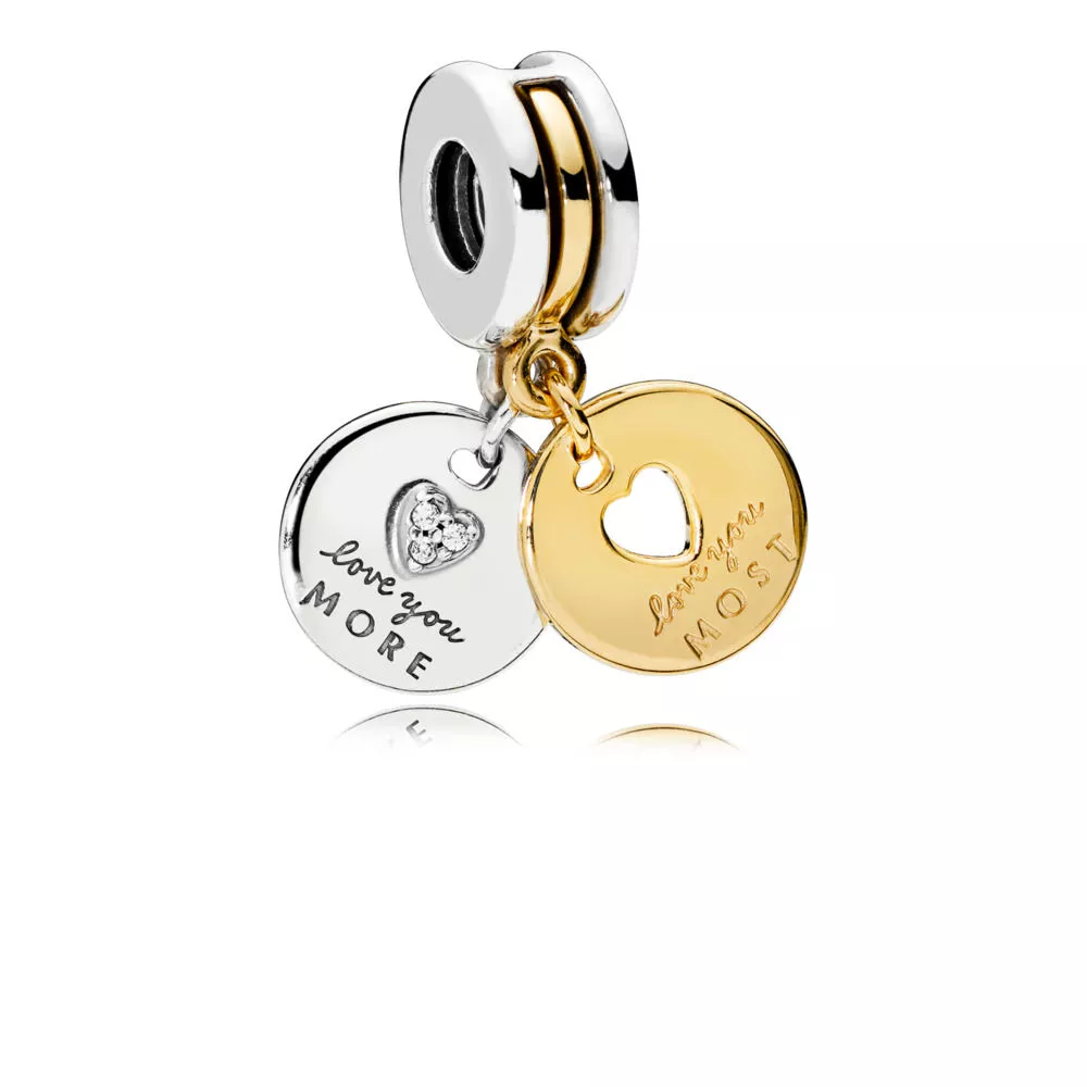 pandora sallantili charm daha çok sevgi 767243cz