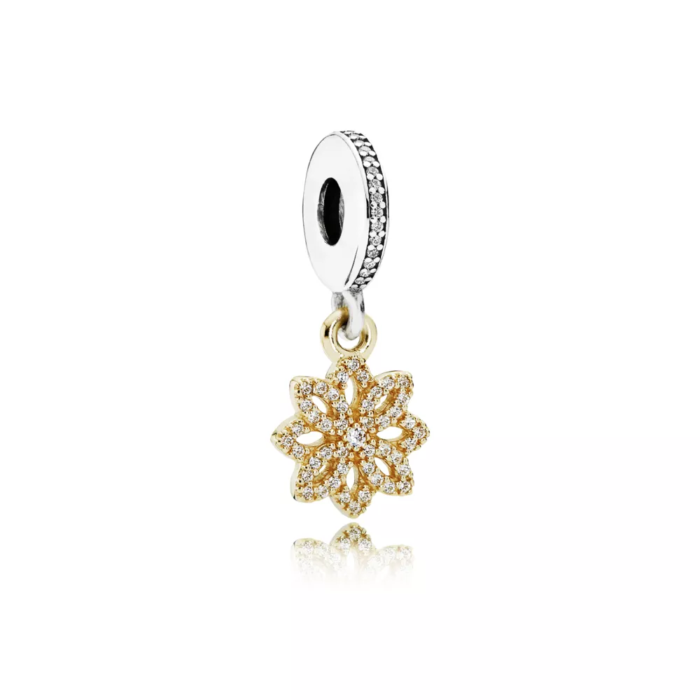 pandora sallantili charm dantel botanik 791757cz