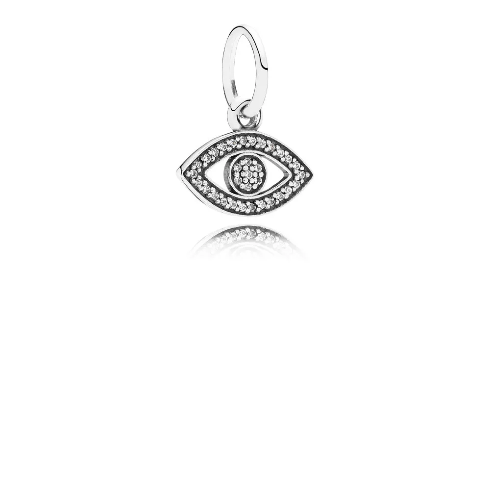 pandora sallantili charm gümüş sallantılı göz kübik zirkon taşlı 791349cz