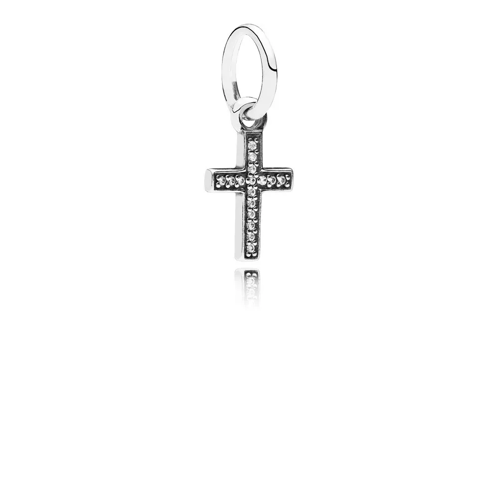pandora sallantili charm haç sembolü 791310cz