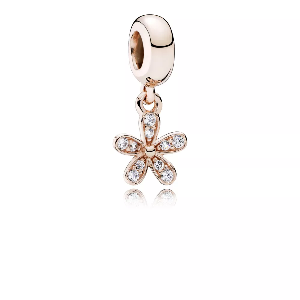 pandora sallantili charm işıldayan papatya 781491cz