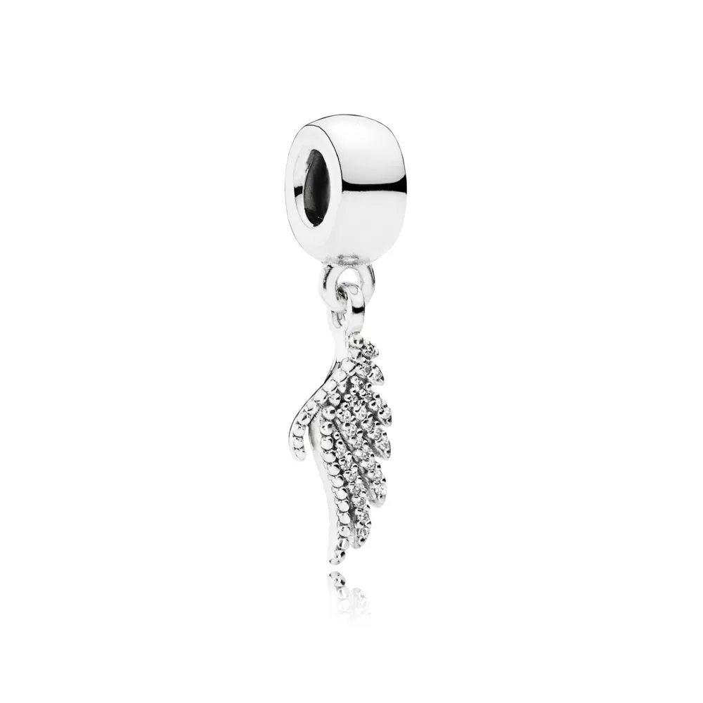 pandora sallantili charm i̇htişamlı kuş tüyü 791750cz