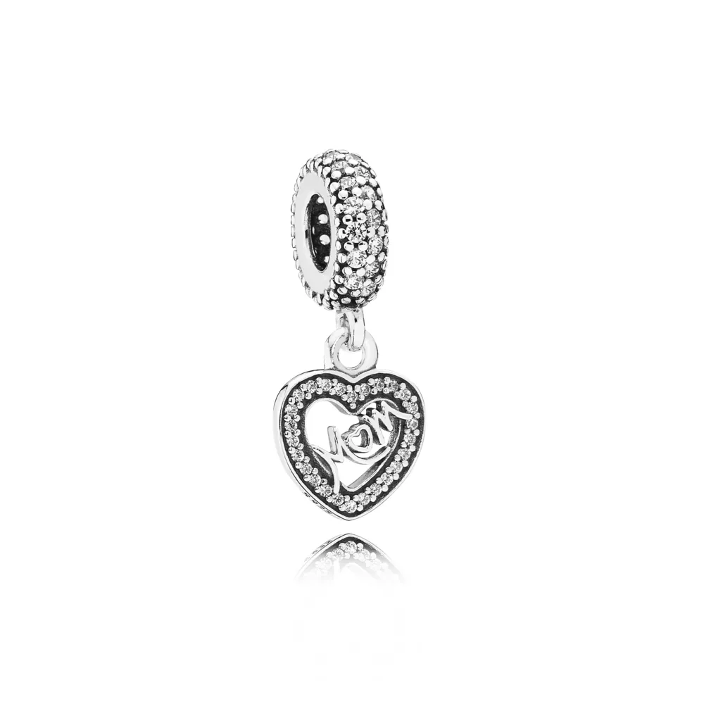 pandora sallantili charm kalbimin merkezi 791521cz