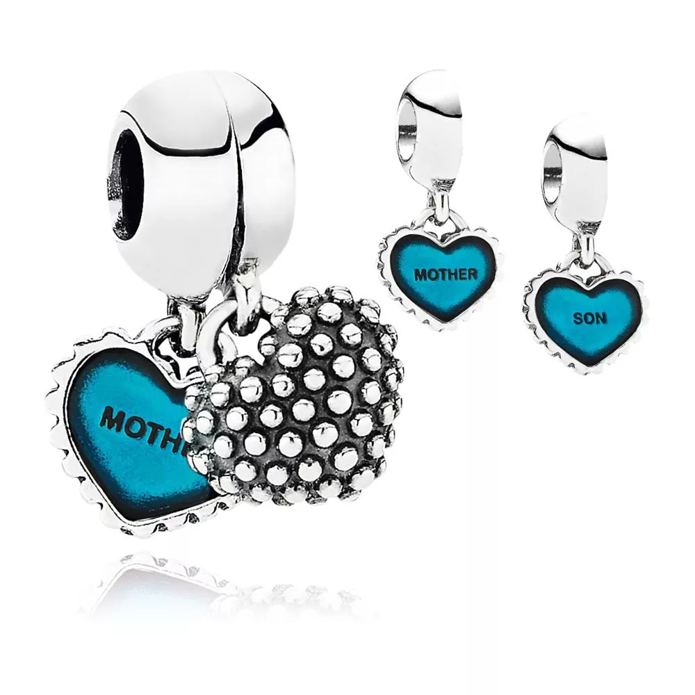 pandora sallantili charm kalbimin parçası 791152en08