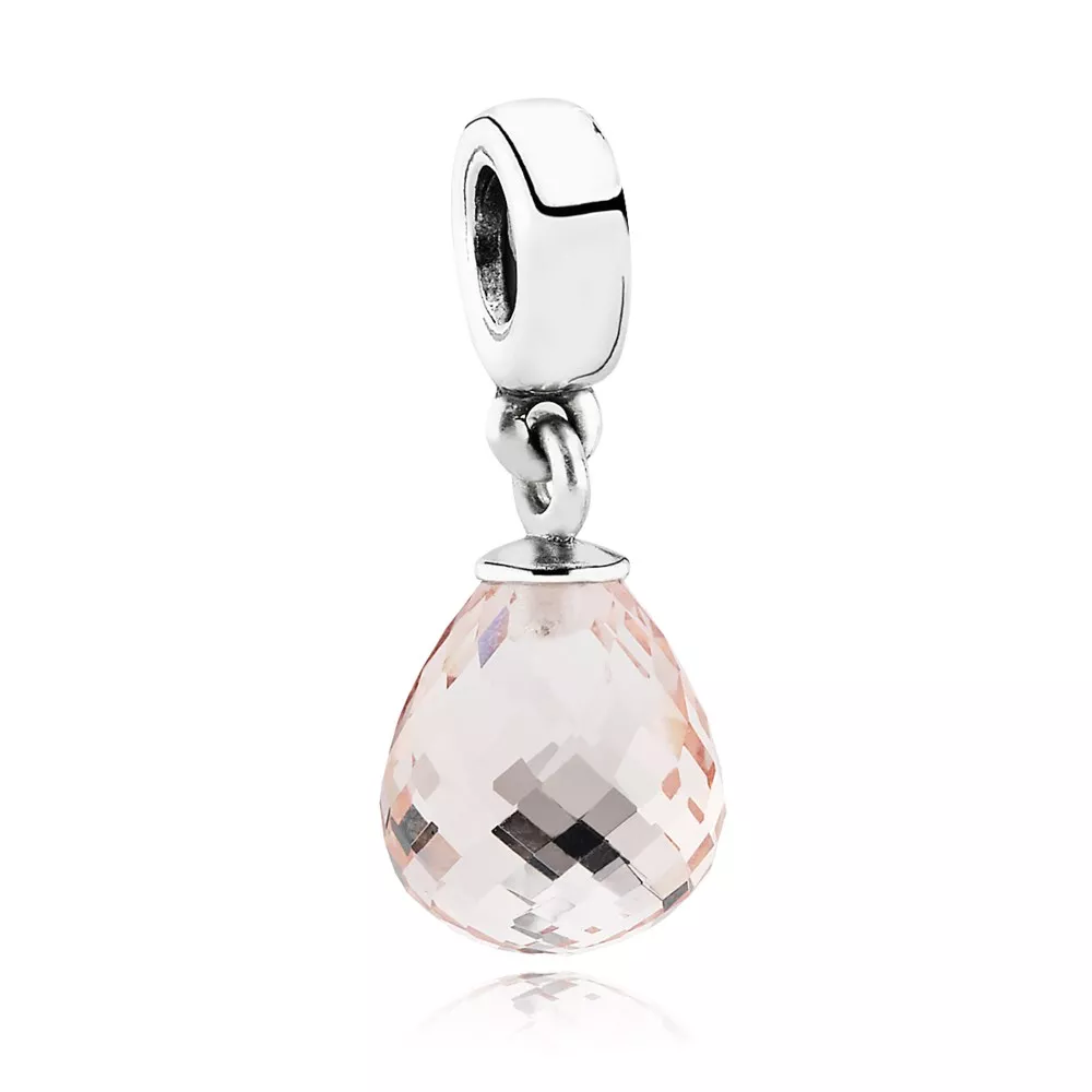 pandora sallantili charm pembe damla 791602cpk