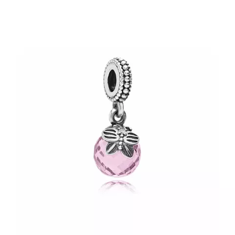 pandora sallantili charm pembe sabah kelebeği 791258pcz